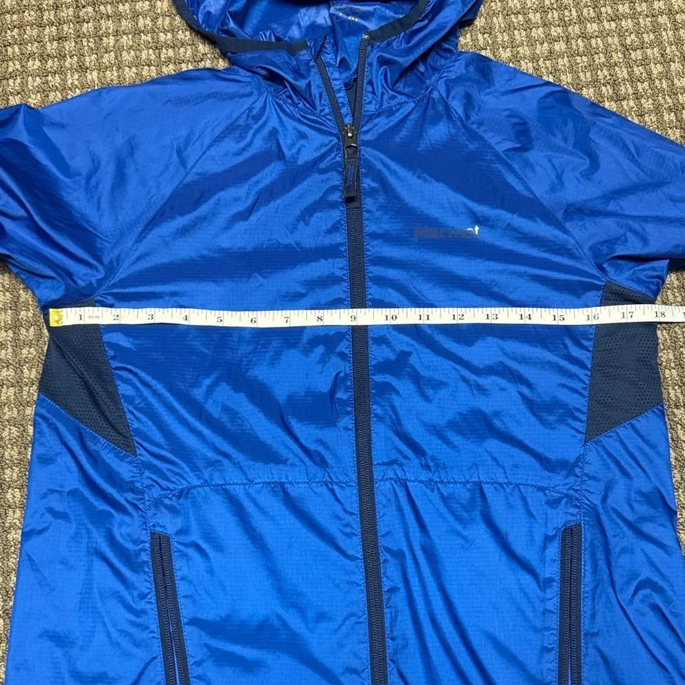 Marmot kids Blue Hooded Jacket Sz XL